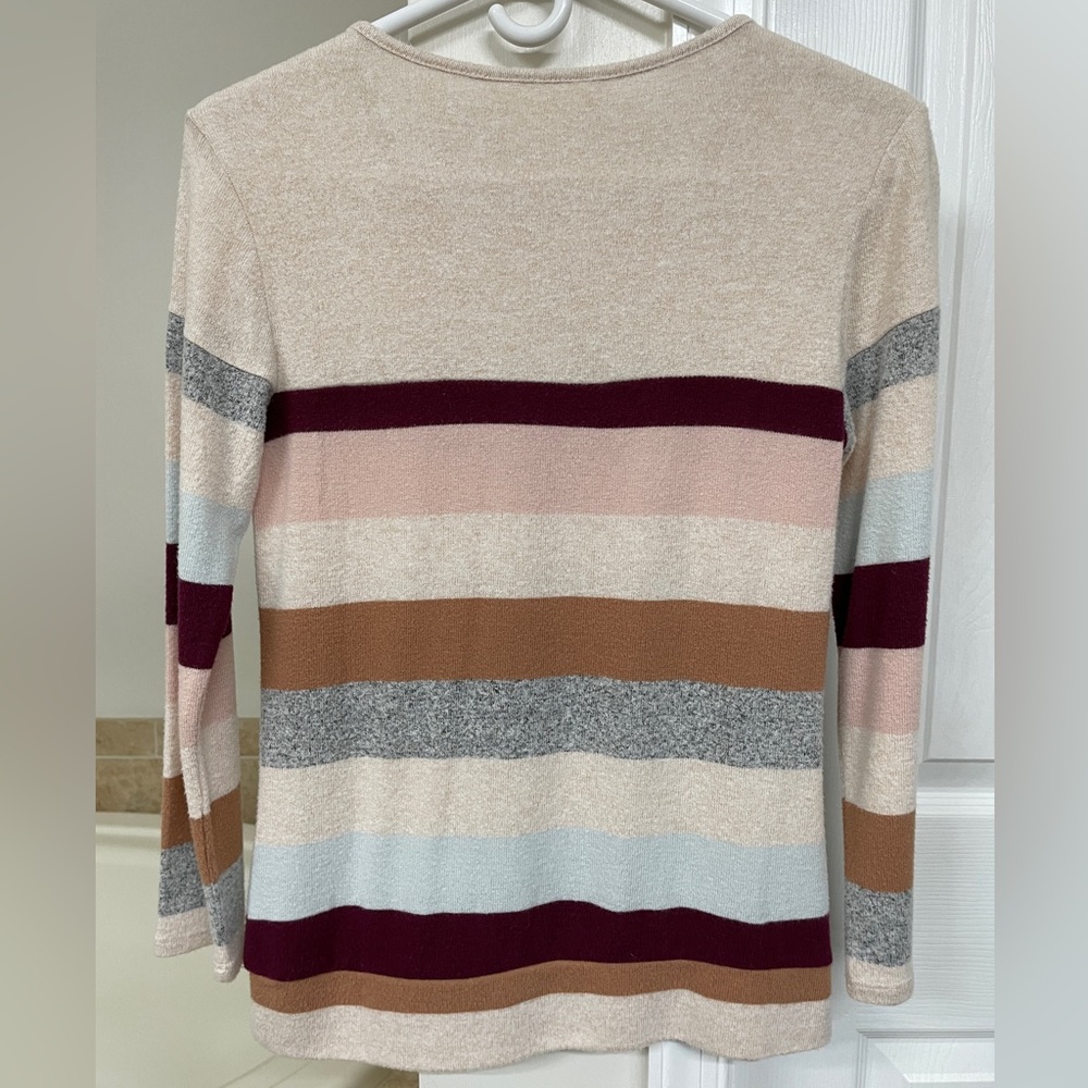 Market & Spruce Women's XS Petite Longsleeve Top - Picture 6 of 7